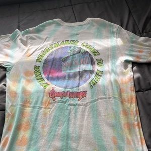 Tie dyed select start goosebumps shirt